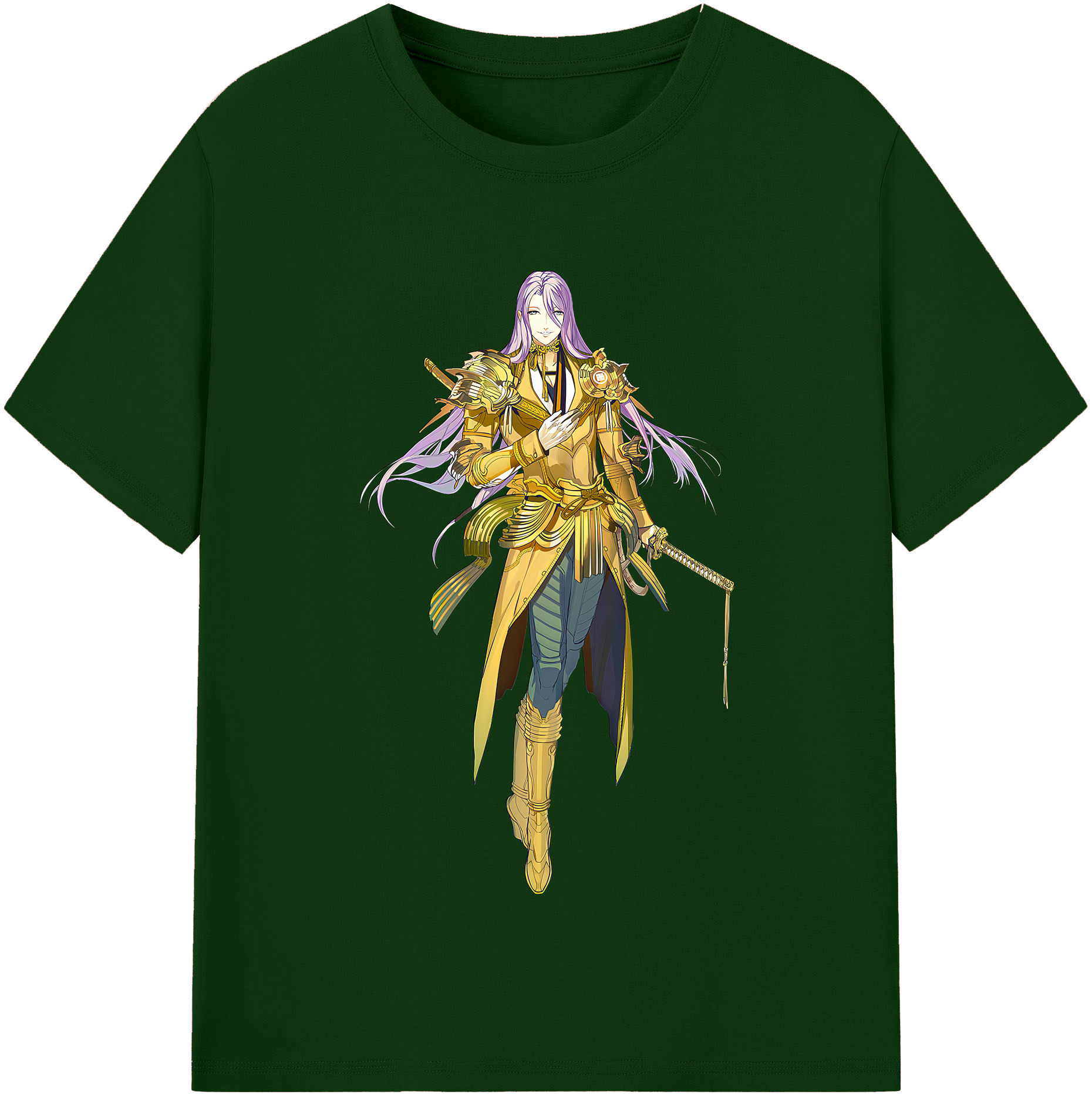 （画像用） 刀剣乱舞 Touken Ranbu 綿100％半袖Tシャツ（フロントプリント）